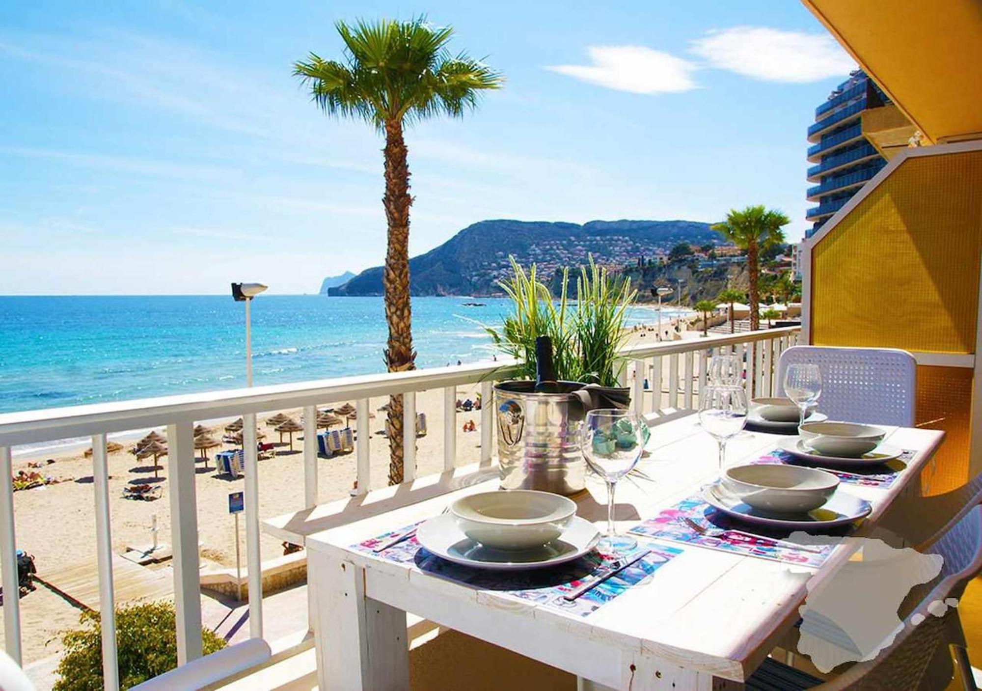Ferienwohnung Costablancadreams Capri In Calp Exterior foto