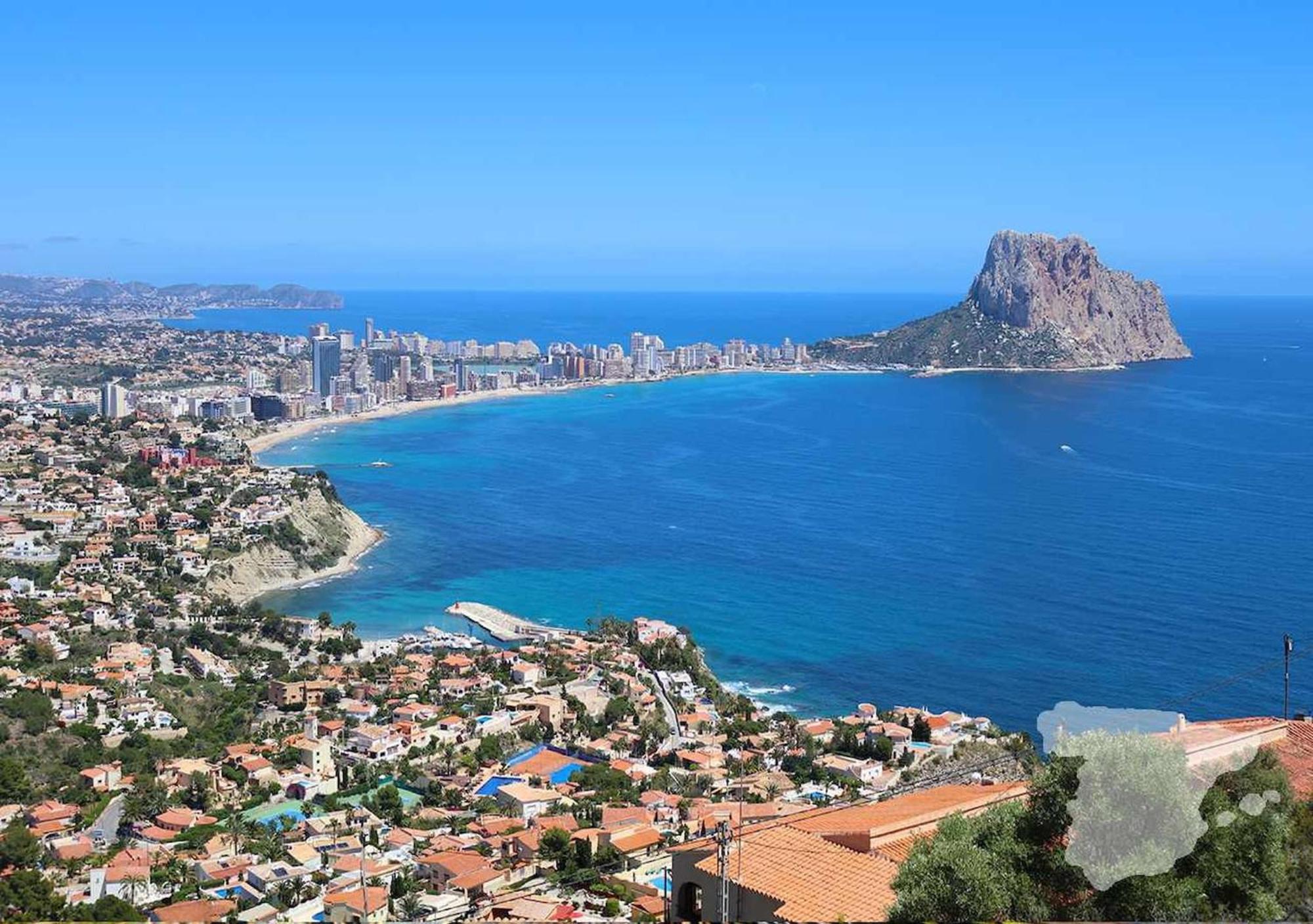 Ferienwohnung Costablancadreams Capri In Calp Exterior foto